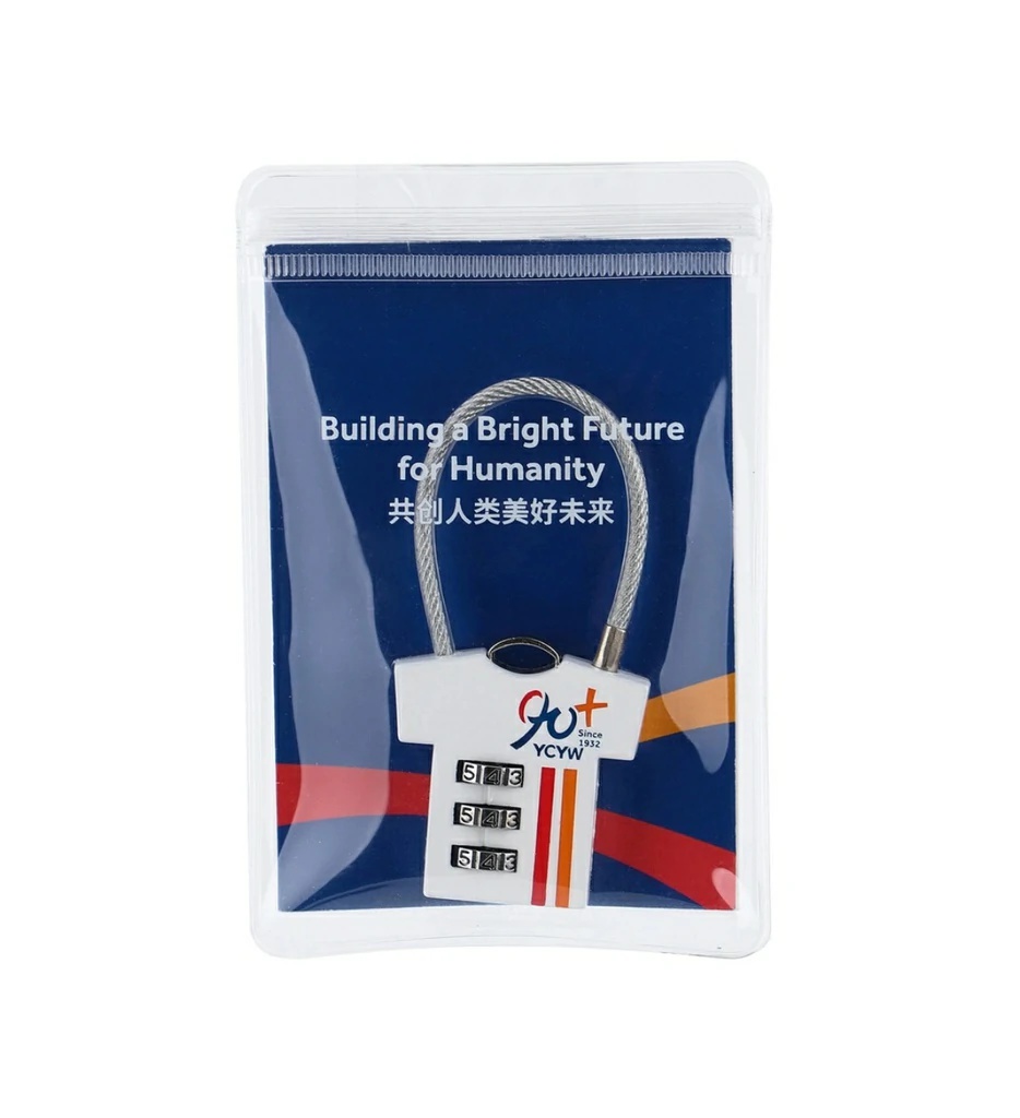 90+纪念T恤造型挂锁