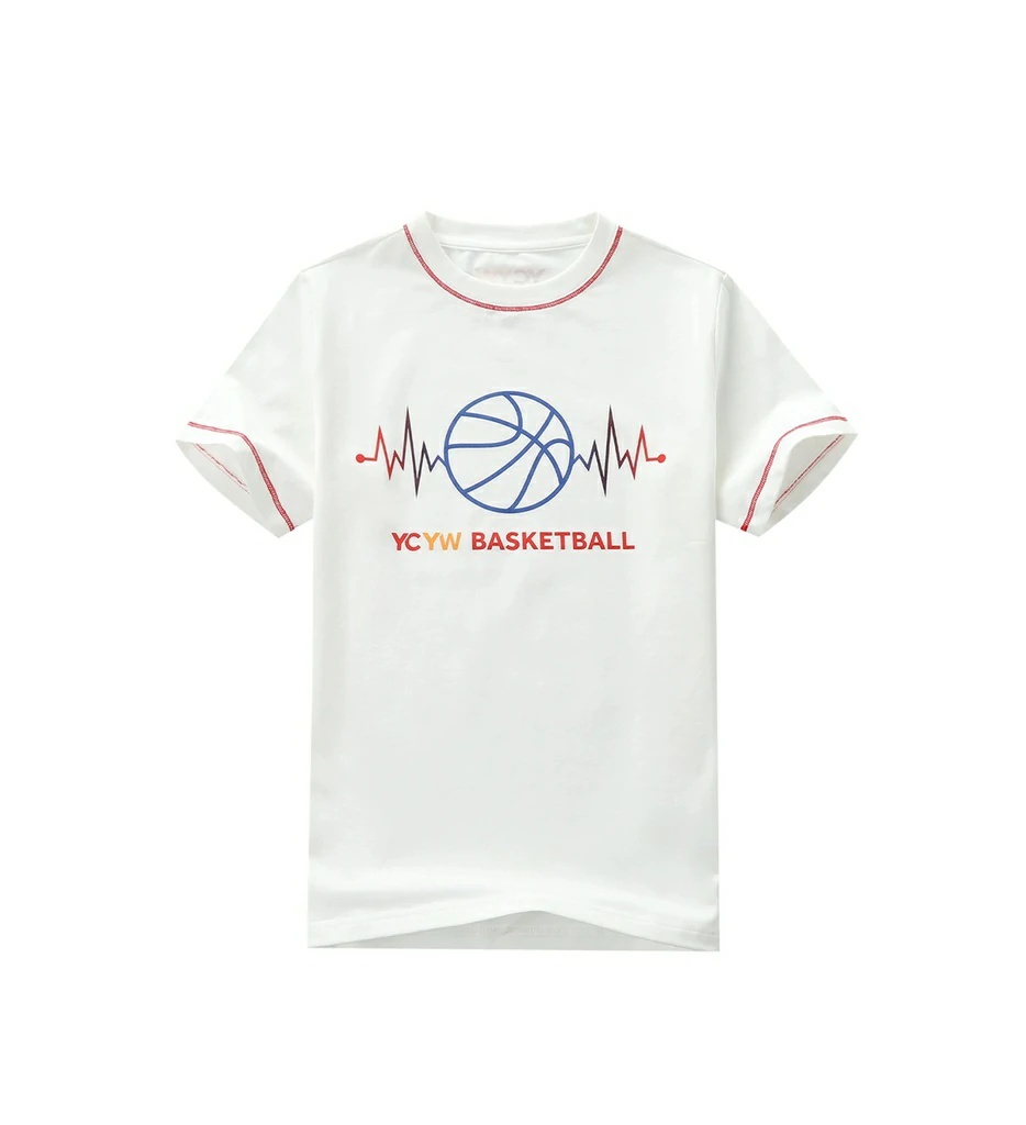 YCYW Basketball T-shirt